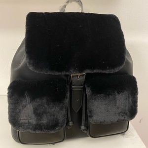 KC JAGGER SUNSET & SPRING FAUX FUR BACKPACK